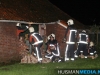 Deel muur van woning aan de Holte in Onstwedde is in de nacht van donderdag op vrijdag ingestort. De oorzaak is onbekend. Niemand raakte gewond.